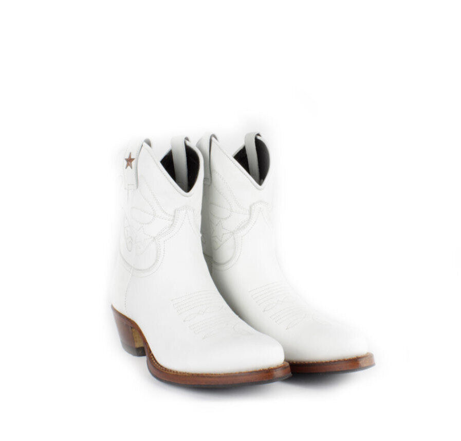 white boots in store