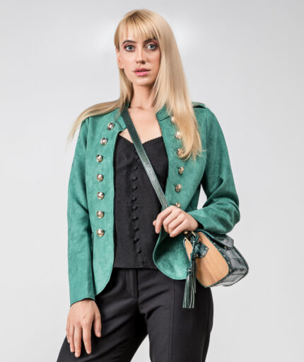 CLUTCH COCODRILO GRÜN