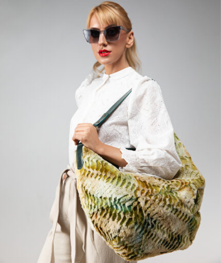 CLUTCH MOTEADO GELB CONEJO