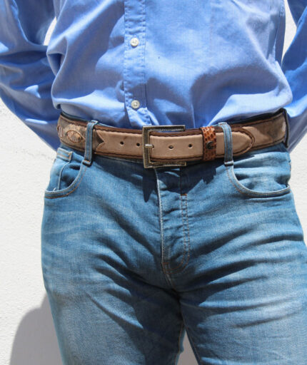 CINTURON 7310 VINTAGE FANTASIA / AYERS TAUPE