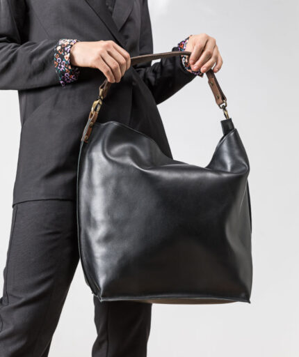 SHOPPER BAG CLUB BLACK CLASSIC