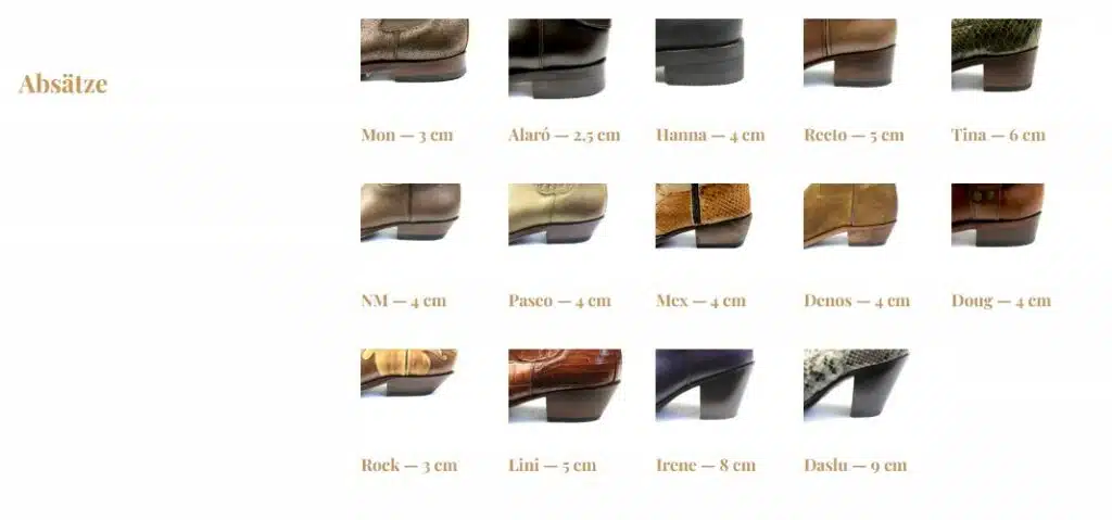 Cowboystiefel gestalten, Cowboystiefel individuell gestalten