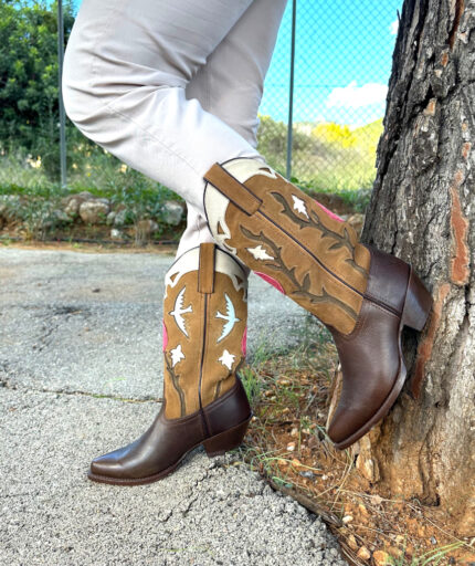 Handmade Men Botas moteras casuales de estilo rock Spain