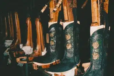 botas antiguas