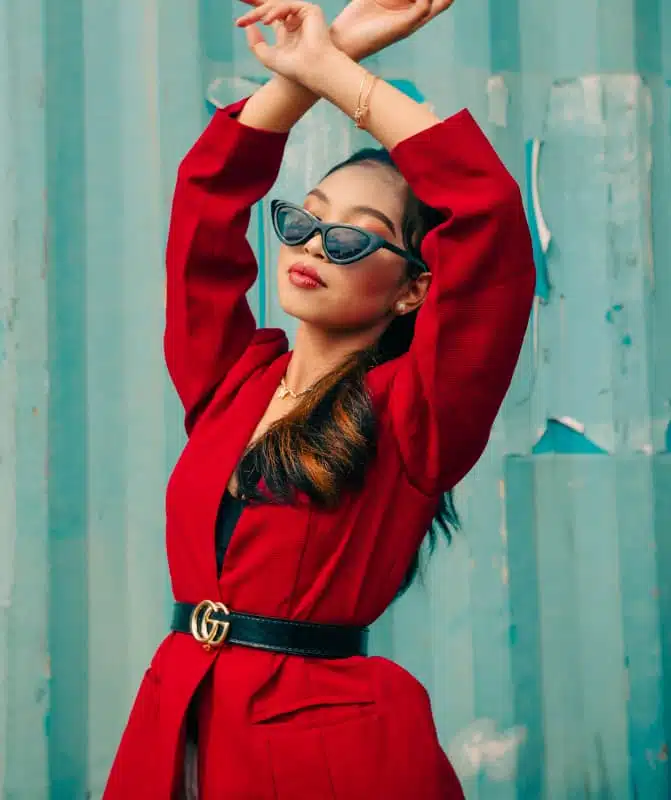Cinturon mujer traje