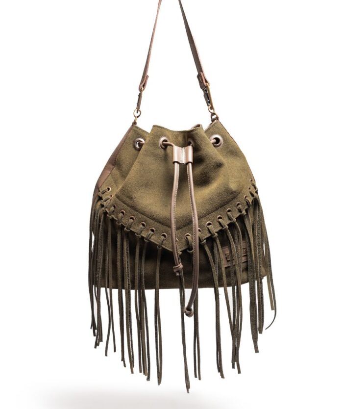 BOHO WILDLEDER KHAKI