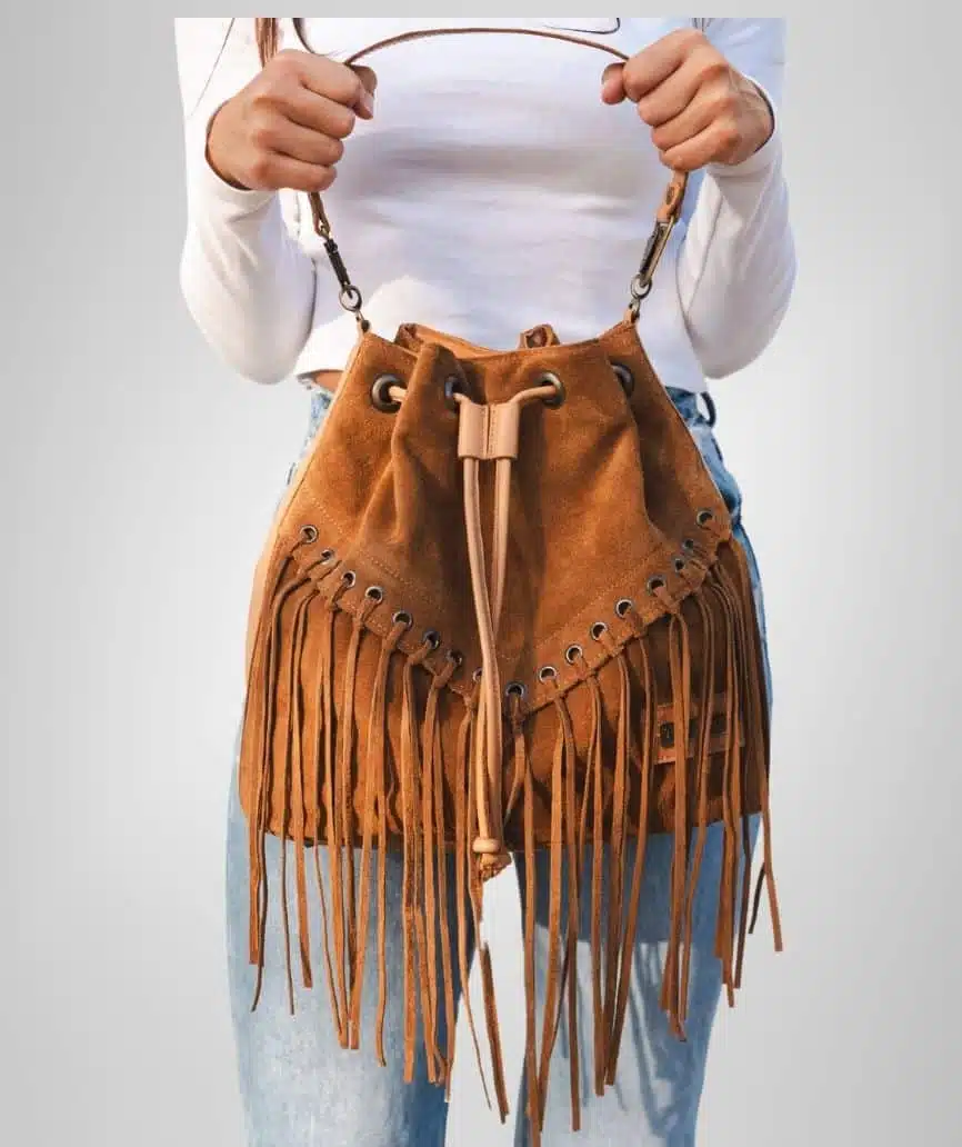 5 BOHO WILDLEDER TABAK