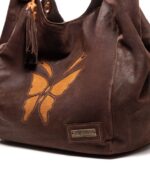 SHOPPER BAG BUFF BROWN / TOBACCO SPLIT LEATHER