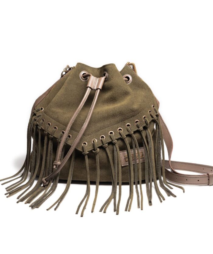 BOHO WILDLEDER KHAKI