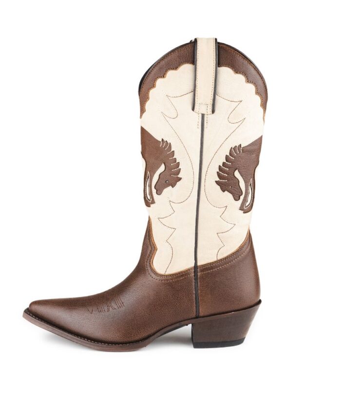 1163 DASLU LINI MADISON BROWN / SUEDE BONE