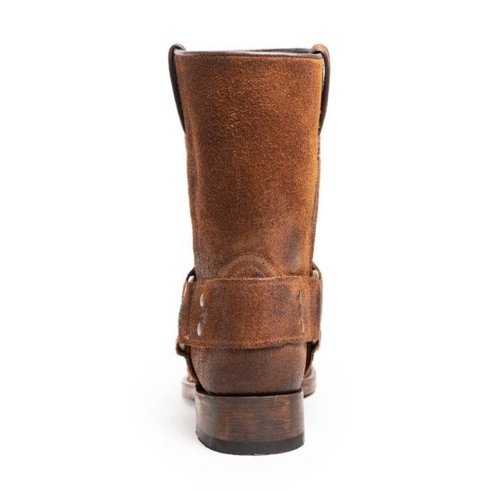 4195 TX STRAIGHT SPLIT SUEDE BRASH TOBACCO