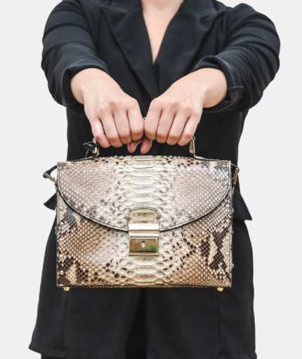 1245 CLUTCH PITON GRIS CLARO