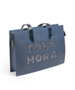 TOTE BAG AZUL TONY MORA