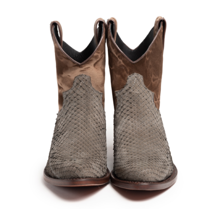 3051 J LINI PITON BC GRIS / FLOREADO MARRON