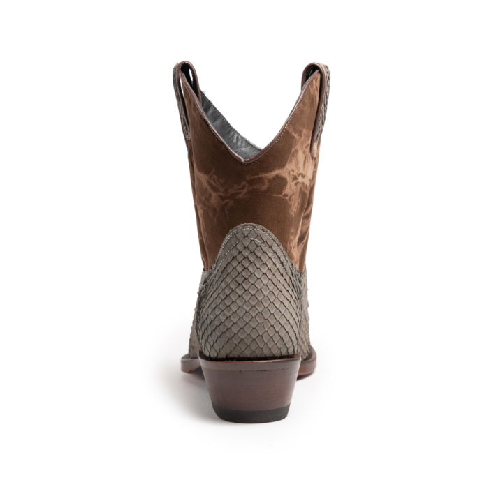 3051 J LINI PITON BC GRIS / FLOREADO MARRON