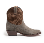 3051 J LINI PITON BC GRIS / FLOREADO MARRON