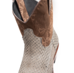 3051 J LINI PITON BC GRIS / FLOREADO MARRON