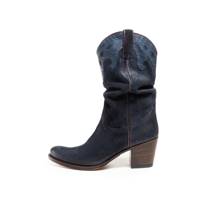 2229 PARIS IRENE MARINE LEATHER-BLUE