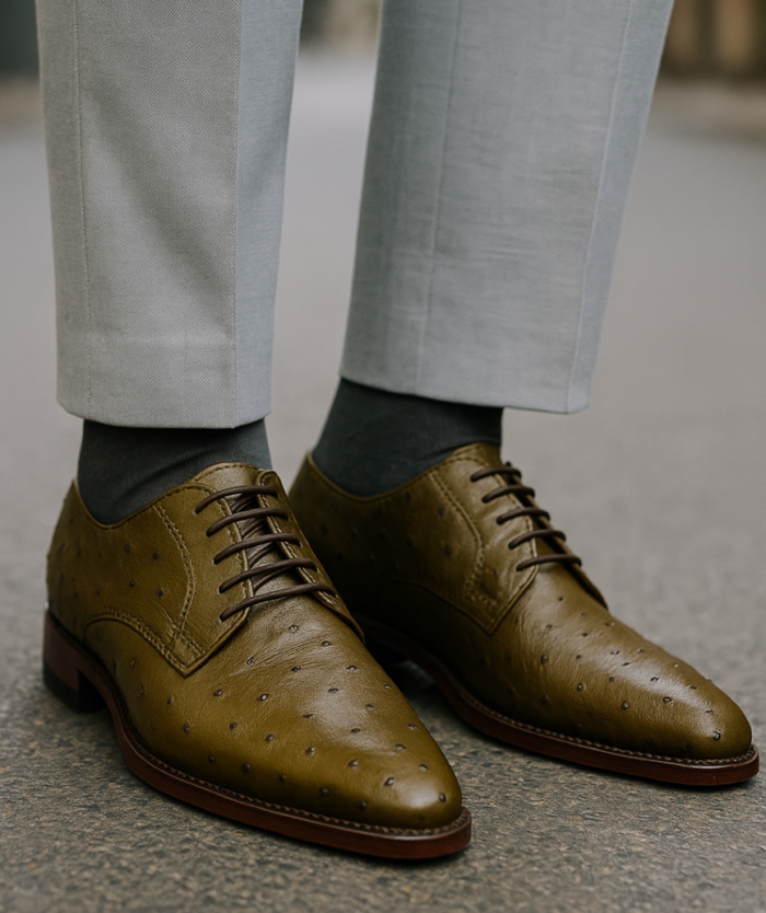 DUNDEE ASTURIAS OSTRICH KAKI