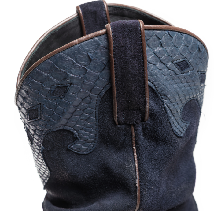2229 PARIS IRENE MARINE LEATHER-BLUE